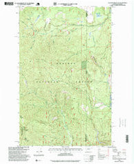 Gleason Mountain Washington Historical topographic map, 1:24000 scale, 7.5 X 7.5 Minute, Year 1996