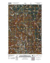 Gleason Mountain Washington Historical topographic map, 1:24000 scale, 7.5 X 7.5 Minute, Year 2011