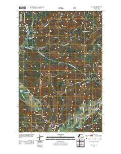 Glenoma Washington Historical topographic map, 1:24000 scale, 7.5 X 7.5 Minute, Year 2011