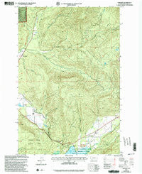 Glenoma Washington Historical topographic map, 1:24000 scale, 7.5 X 7.5 Minute, Year 1998