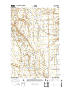 Gloyd Washington Current topographic map, 1:24000 scale, 7.5 X 7.5 Minute, Year 2014