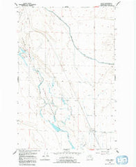 Gloyd Washington Historical topographic map, 1:24000 scale, 7.5 X 7.5 Minute, Year 1956