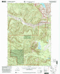 Goat Mountain Washington Historical topographic map, 1:24000 scale, 7.5 X 7.5 Minute, Year 2000