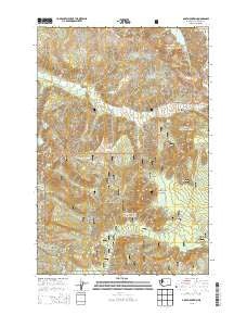 Goat Mountain Washington Current topographic map, 1:24000 scale, 7.5 X 7.5 Minute, Year 2013