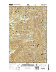 Goddards Peak Washington Current topographic map, 1:24000 scale, 7.5 X 7.5 Minute, Year 2014