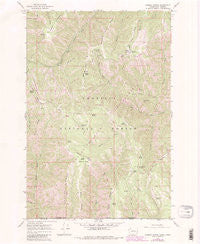 Godman Spring Washington Historical topographic map, 1:24000 scale, 7.5 X 7.5 Minute, Year 1967