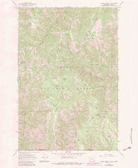 Godman Spring Washington Historical topographic map, 1:24000 scale, 7.5 X 7.5 Minute, Year 1967