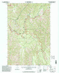 Godman Spring Washington Historical topographic map, 1:24000 scale, 7.5 X 7.5 Minute, Year 1995