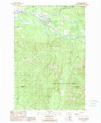 Gold Bar Washington Historical topographic map, 1:24000 scale, 7.5 X 7.5 Minute, Year 1989