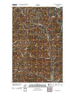 Gold Mountain Washington Historical topographic map, 1:24000 scale, 7.5 X 7.5 Minute, Year 2011