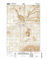 Goldendale Washington Current topographic map, 1:24000 scale, 7.5 X 7.5 Minute, Year 2013