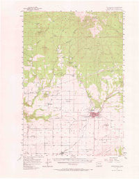 Goldendale Washington Historical topographic map, 1:62500 scale, 15 X 15 Minute, Year 1957