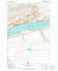 Golgotha Butte Washington Historical topographic map, 1:24000 scale, 7.5 X 7.5 Minute, Year 1993