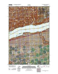Golgotha Butte Washington Historical topographic map, 1:24000 scale, 7.5 X 7.5 Minute, Year 2011