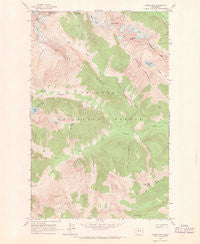 Goode Mtn Washington Historical topographic map, 1:24000 scale, 7.5 X 7.5 Minute, Year 1963