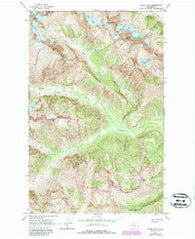 Goode Mtn Washington Historical topographic map, 1:24000 scale, 7.5 X 7.5 Minute, Year 1963