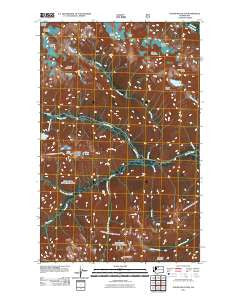 Goode Mountain Washington Historical topographic map, 1:24000 scale, 7.5 X 7.5 Minute, Year 2011