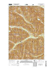 Goode Mountain Washington Current topographic map, 1:24000 scale, 7.5 X 7.5 Minute, Year 2014