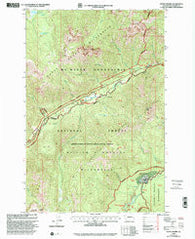 Goose Prairie Washington Historical topographic map, 1:24000 scale, 7.5 X 7.5 Minute, Year 2000