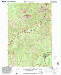 Goose Prairie Washington Historical topographic map, 1:24000 scale, 7.5 X 7.5 Minute, Year 2000
