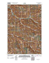 Gould City Washington Historical topographic map, 1:24000 scale, 7.5 X 7.5 Minute, Year 2011