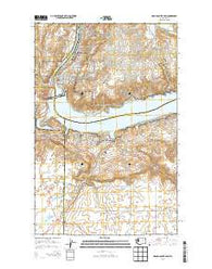 Grand Coulee Dam Washington Current topographic map, 1:24000 scale, 7.5 X 7.5 Minute, Year 2014