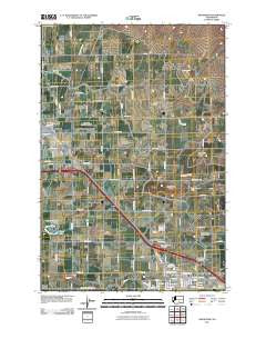 Grandview Washington Historical topographic map, 1:24000 scale, 7.5 X 7.5 Minute, Year 2011