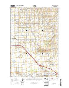 Grandview Washington Current topographic map, 1:24000 scale, 7.5 X 7.5 Minute, Year 2014