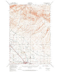 Grandview Washington Historical topographic map, 1:62500 scale, 15 X 15 Minute, Year 1950