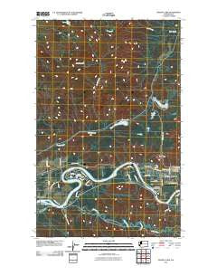 Grandy Lake Washington Historical topographic map, 1:24000 scale, 7.5 X 7.5 Minute, Year 2011