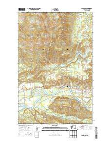 Grandy Lake Washington Current topographic map, 1:24000 scale, 7.5 X 7.5 Minute, Year 2014