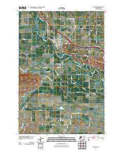 Granger Washington Historical topographic map, 1:24000 scale, 7.5 X 7.5 Minute, Year 2011
