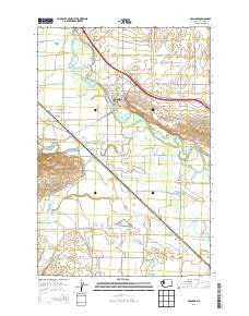 Granger Washington Current topographic map, 1:24000 scale, 7.5 X 7.5 Minute, Year 2013