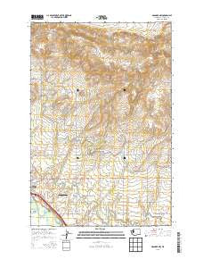 Granger NW Washington Current topographic map, 1:24000 scale, 7.5 X 7.5 Minute, Year 2013