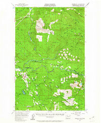 Granite Falls Washington Historical topographic map, 1:62500 scale, 15 X 15 Minute, Year 1956