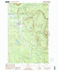 Granite Falls Washington Historical topographic map, 1:24000 scale, 7.5 X 7.5 Minute, Year 1989