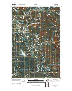Granite Falls Washington Historical topographic map, 1:24000 scale, 7.5 X 7.5 Minute, Year 2011