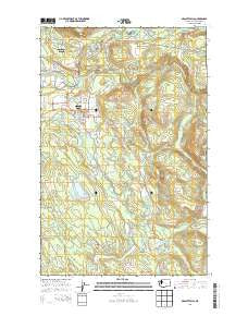 Granite Falls Washington Current topographic map, 1:24000 scale, 7.5 X 7.5 Minute, Year 2014