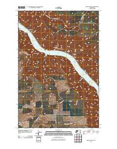 Granite Point Washington Historical topographic map, 1:24000 scale, 7.5 X 7.5 Minute, Year 2011