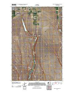 Grant Orchards Washington Historical topographic map, 1:24000 scale, 7.5 X 7.5 Minute, Year 2011