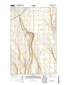 Grant Orchards Washington Current topographic map, 1:24000 scale, 7.5 X 7.5 Minute, Year 2014