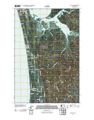 Grayland Washington Historical topographic map, 1:24000 scale, 7.5 X 7.5 Minute, Year 2011