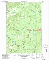 Green Mountain Washington Historical topographic map, 1:24000 scale, 7.5 X 7.5 Minute, Year 1994