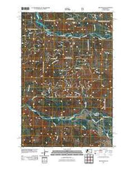 Greenwater Washington Historical topographic map, 1:24000 scale, 7.5 X 7.5 Minute, Year 2011