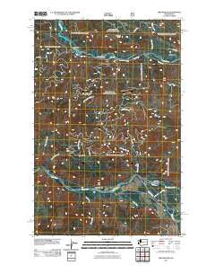 Greenwater Washington Historical topographic map, 1:24000 scale, 7.5 X 7.5 Minute, Year 2011