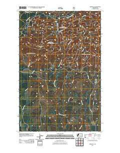 Grisdale Washington Historical topographic map, 1:24000 scale, 7.5 X 7.5 Minute, Year 2011