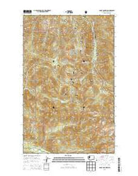 Groat Mountain Washington Current topographic map, 1:24000 scale, 7.5 X 7.5 Minute, Year 2014