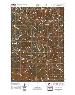 Gumboot Mountain Washington Historical topographic map, 1:24000 scale, 7.5 X 7.5 Minute, Year 2011