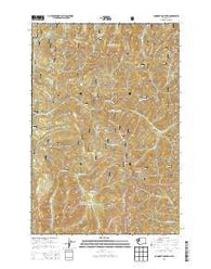 Gumboot Mountain Washington Current topographic map, 1:24000 scale, 7.5 X 7.5 Minute, Year 2013