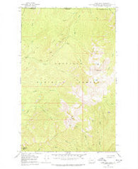 Gypsy Peak Washington Historical topographic map, 1:24000 scale, 7.5 X 7.5 Minute, Year 1967